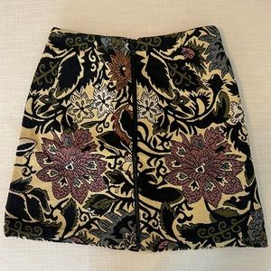 Paisley mini skirt